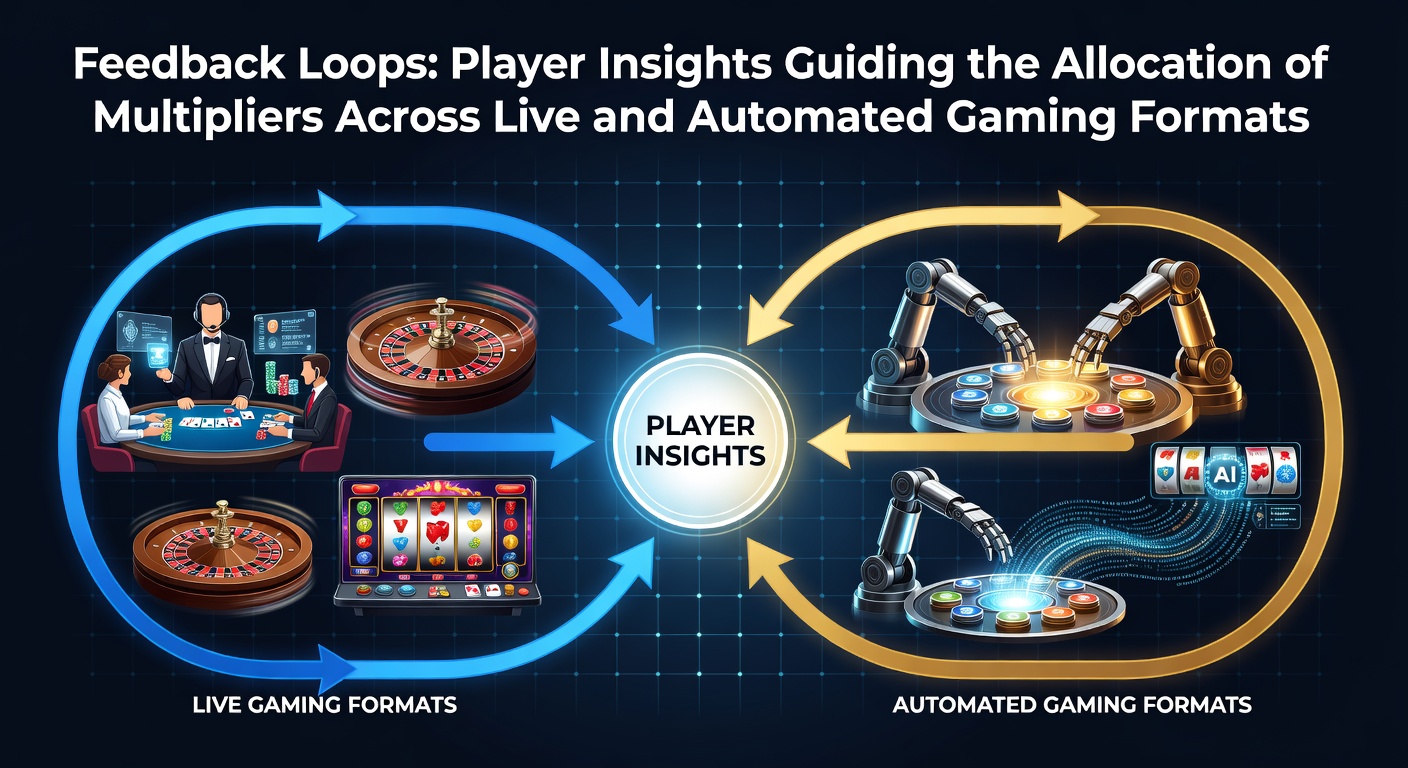 Visualization of player data streams feeding into multiplier allocation systems for both live dealer tables and automated slot platforms