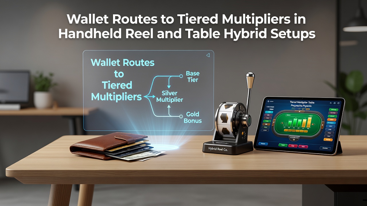Mobile casino interface showing wallet integration with reel and table games on a handheld device